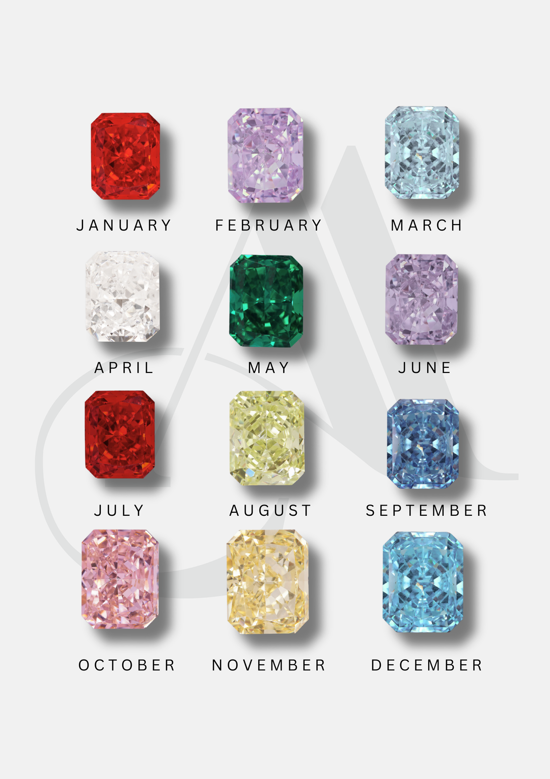 The "You & Me" Alara Birth Month Ring