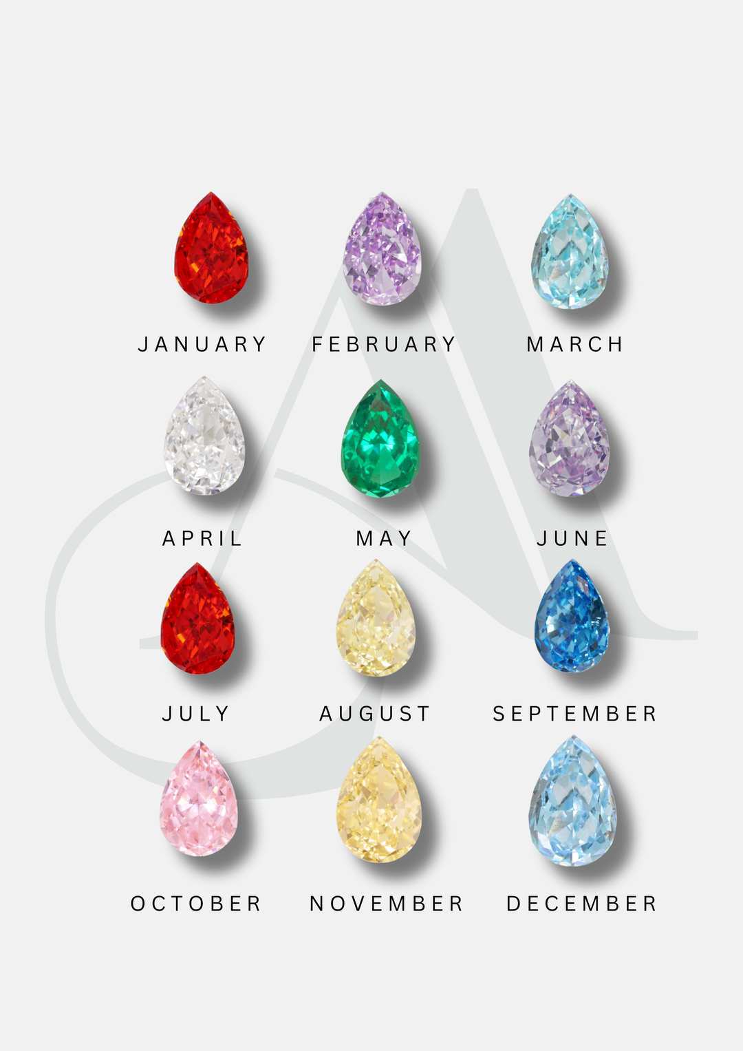The "You & Me" Alara Birth Month Ring