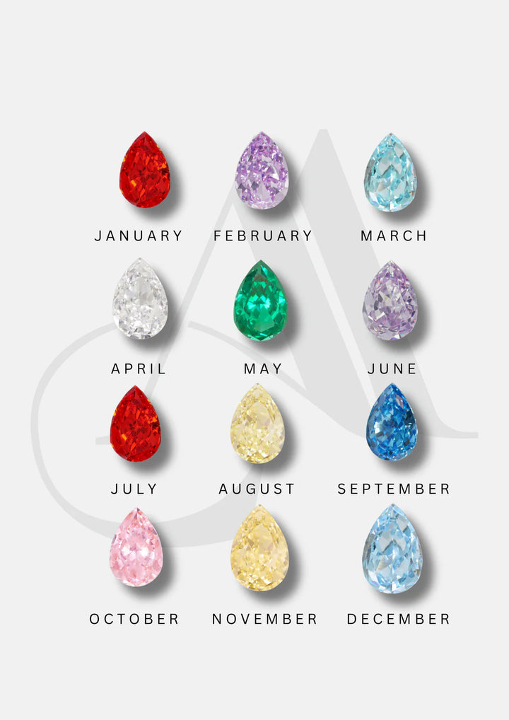 The "You & Me" Birth Month Ring Set