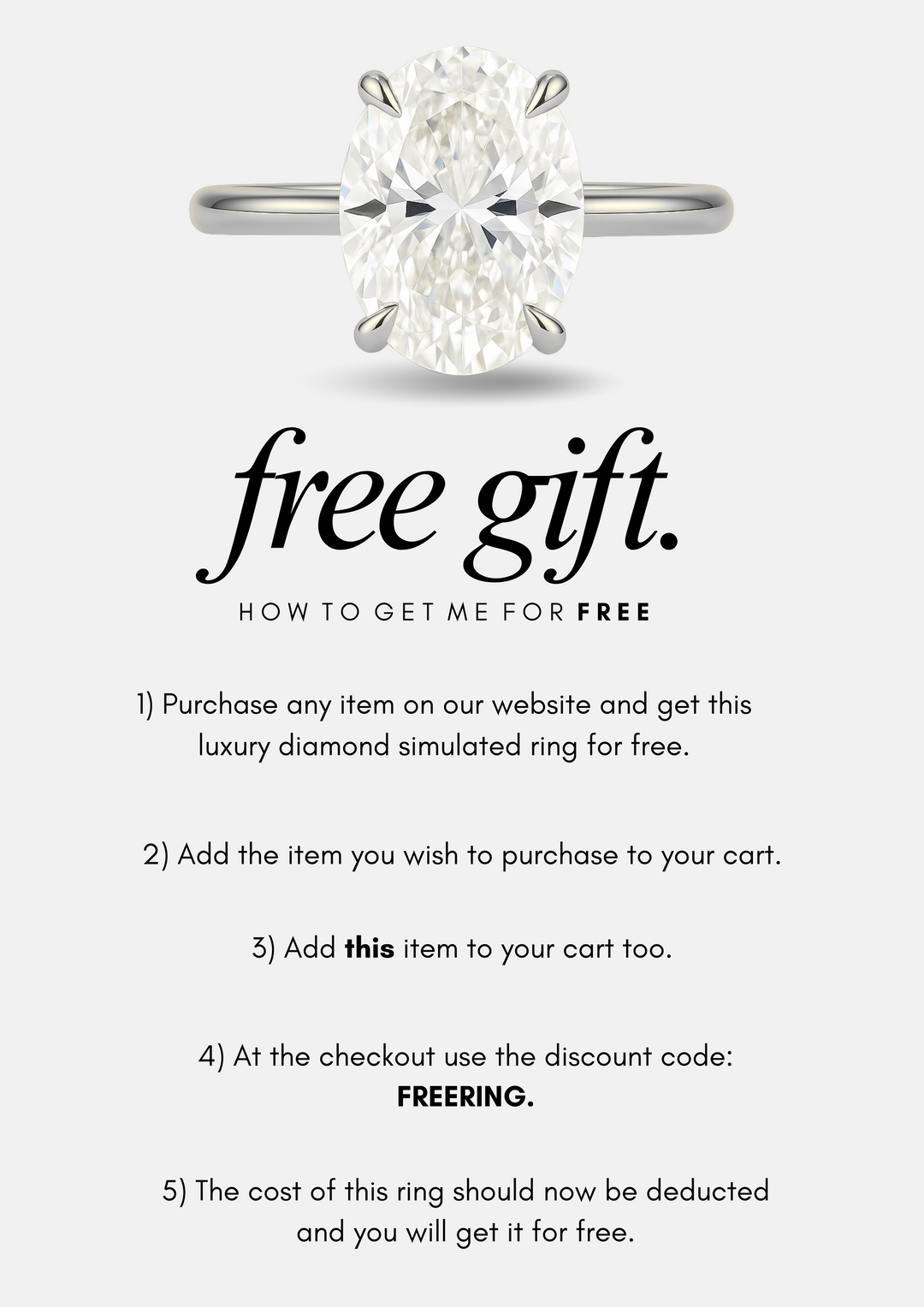 ARIELLE OVAL PROMISE RING
