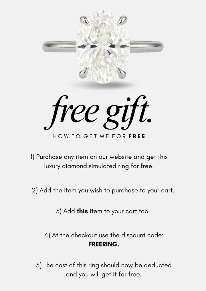 ARIELLE OVAL PROMISE RING