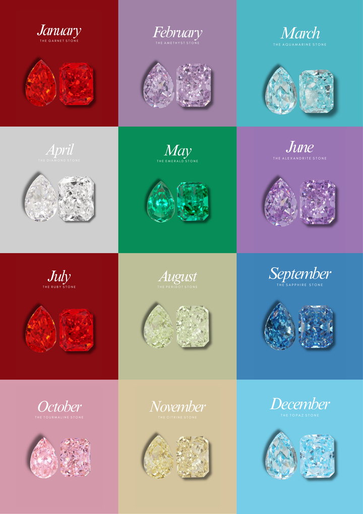 The "You & Me" Alara Birth Month Ring