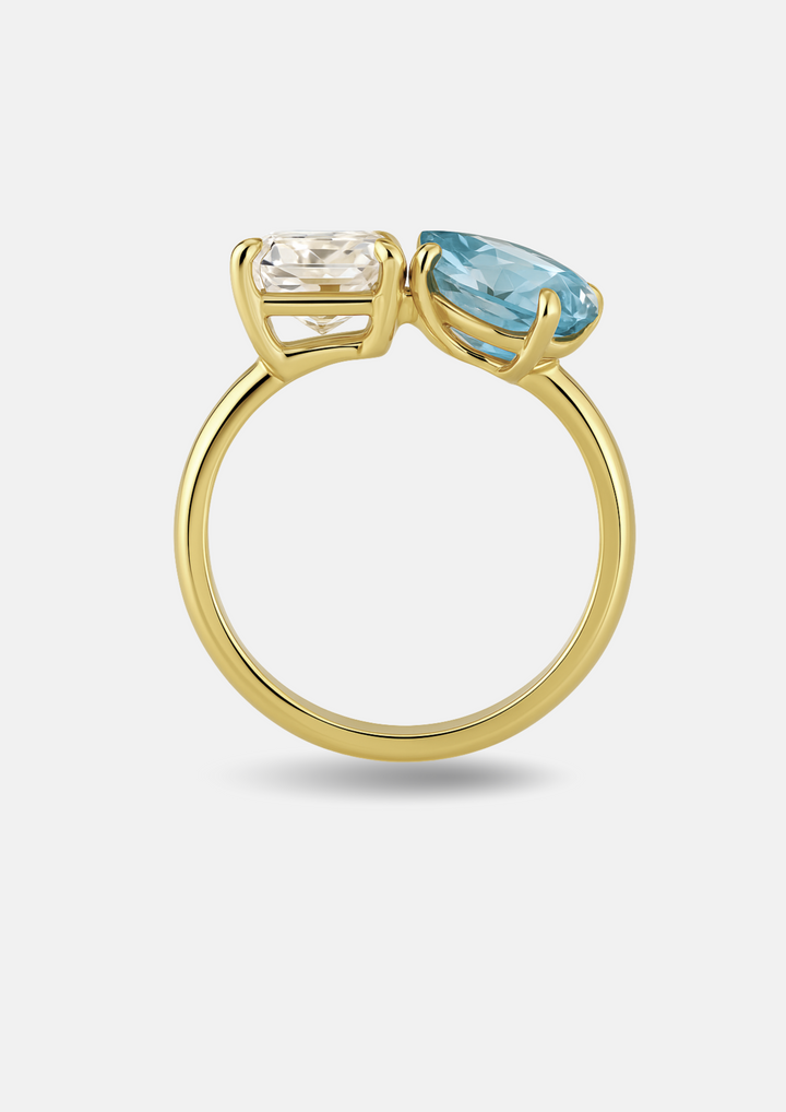 The "You & Me" Alara Birth Month Ring