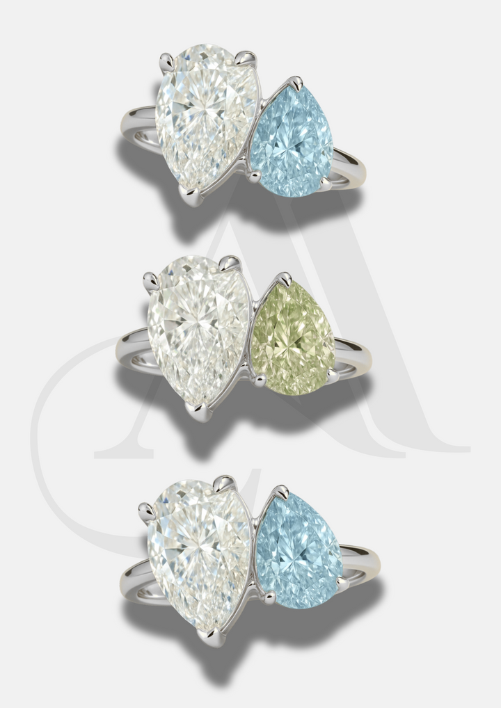 The "You & Me" Leonella Birth Month Ring
