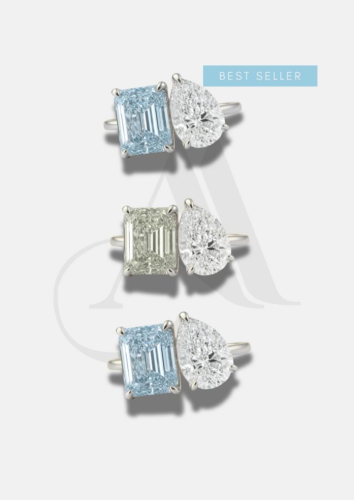 The "You & Me" Alara Birth Month Ring