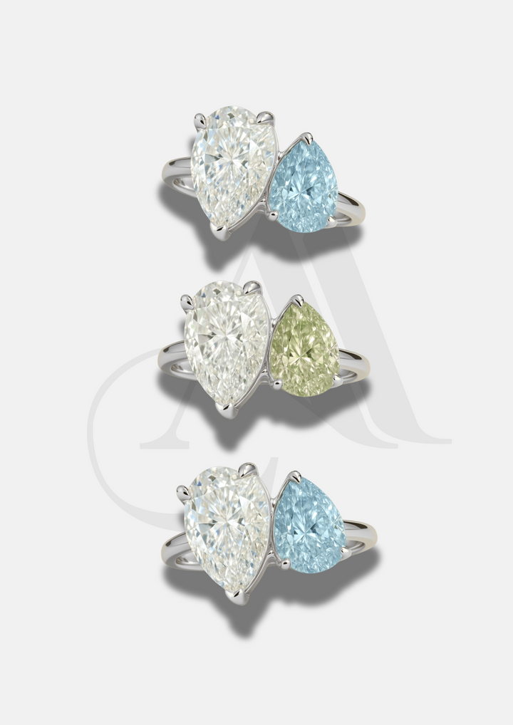 The "You & Me" Leonella Birth Month Ring