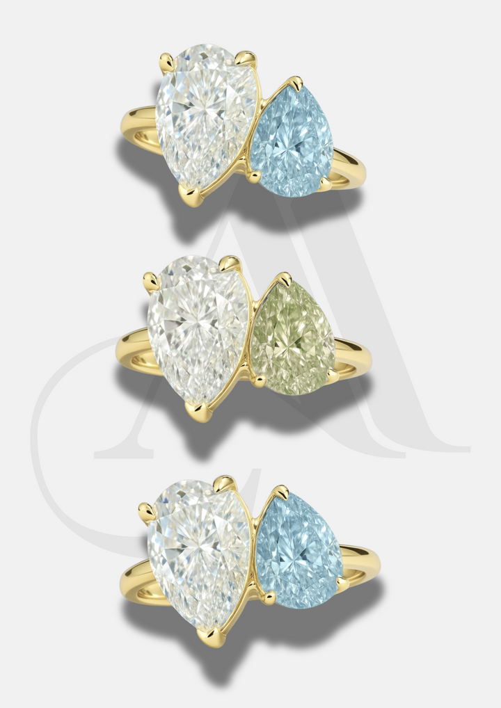 The "You & Me" Leonella Birth Month Ring